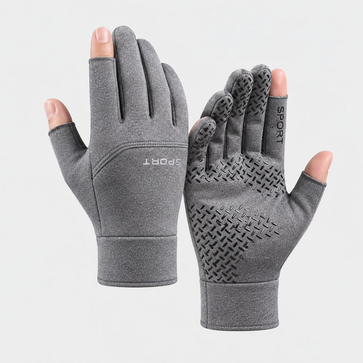 Water-Repellent Thermal Winter Gloves – Non-Slip Touchscreen Outdoor Sports Gloves