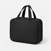 Foldable Travel Cosmetic & Toiletry Bag with Clear PVC Compartments