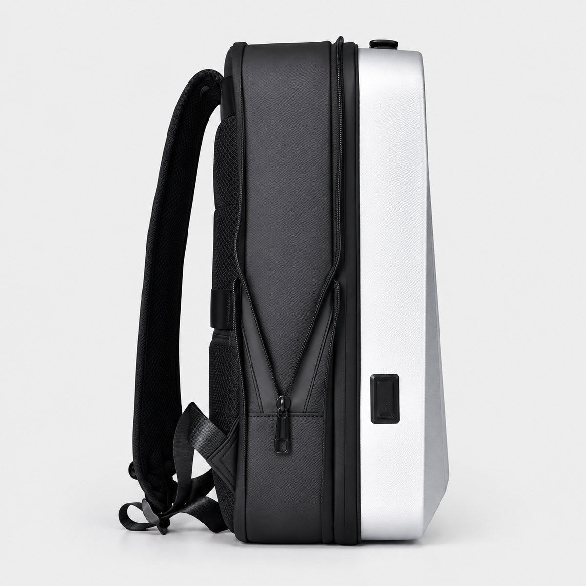 Hard Shell Anti-Theft Expandable Laptop Backpack 17 Inch Waterproof Commuter Bag