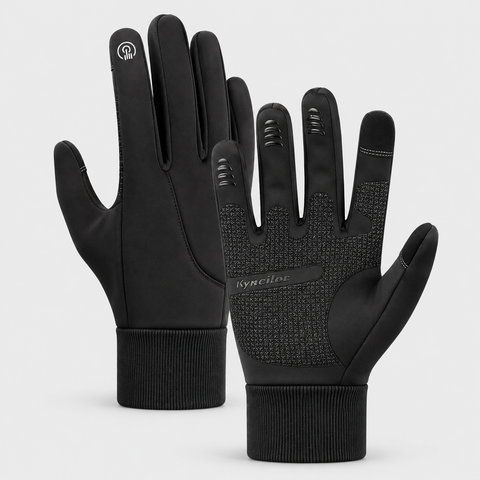 Winter Windproof Touchscreen Sports Gloves – Non-Slip Thermal Fleece-Lined Riding & Running Gloves