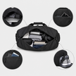 Rucsac de voiaj extensibil, aprobat pentru avion, cu pompă manuală
