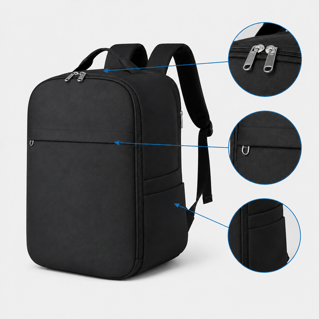 Lightweight Cabin Travel Backpack - Airline Approved Underseat Carry-On