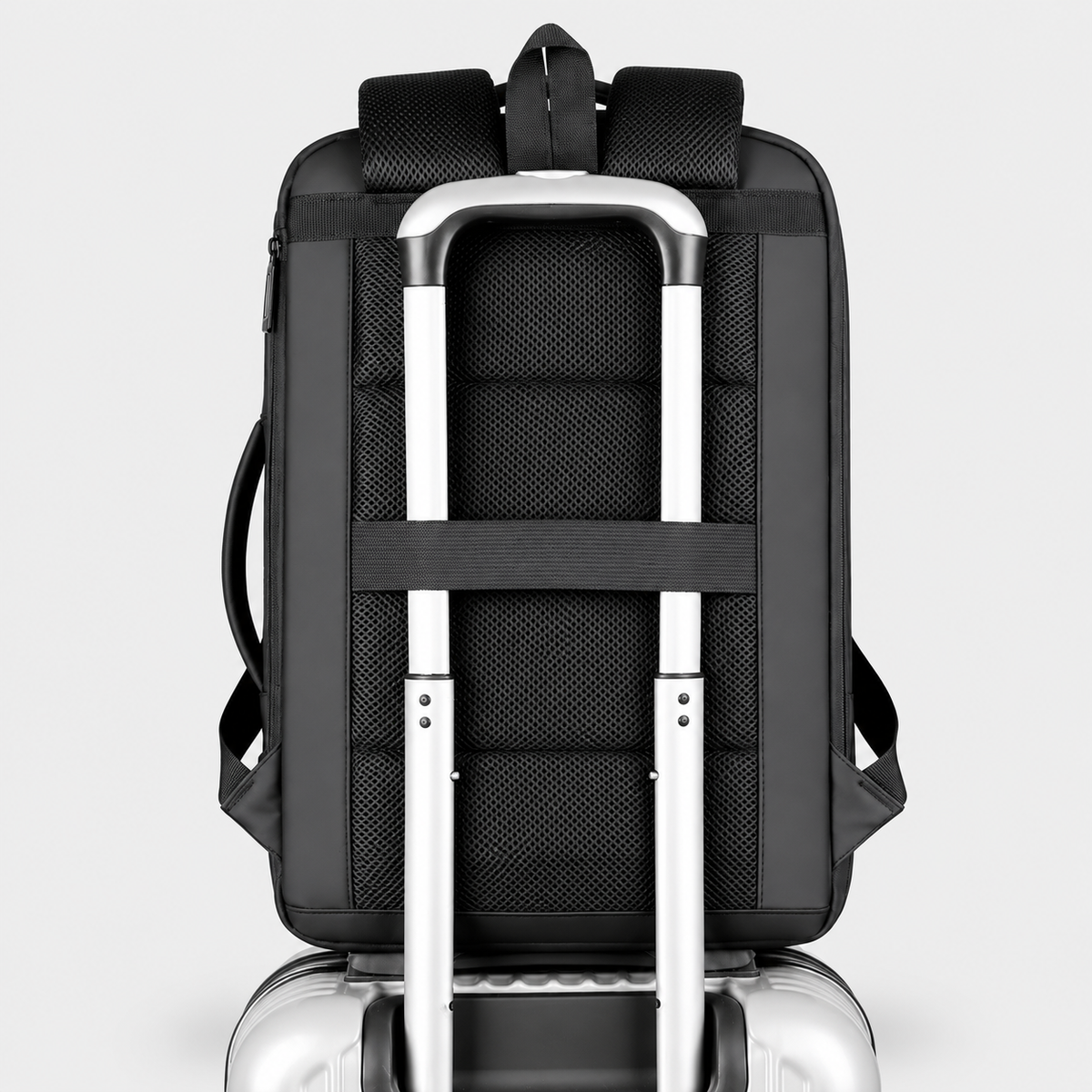 Rucsac de voiaj cu compresie prin vacuum, extensibil, de 40L, cu compartiment pentru laptop