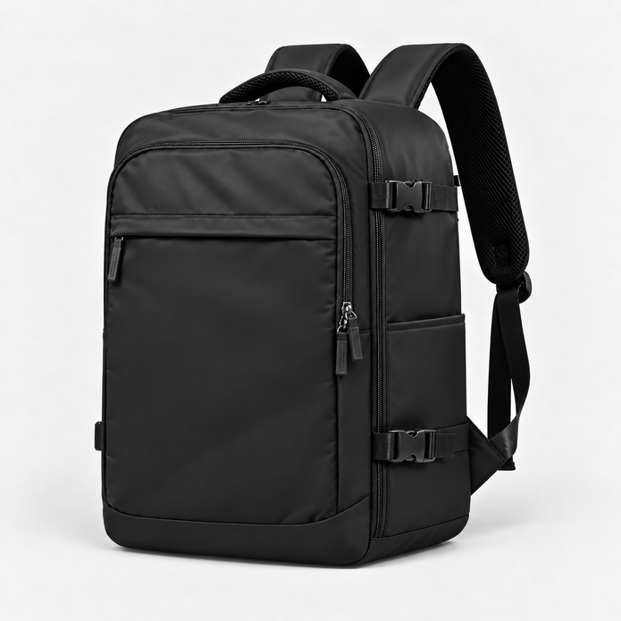 Vacuum Compression Flight Approved Travel Backpack with Electric Pump