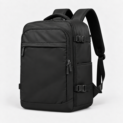 Rucsac de voiaj cu compresie prin vacuum, extensibil, de 40L, cu compartiment pentru laptop