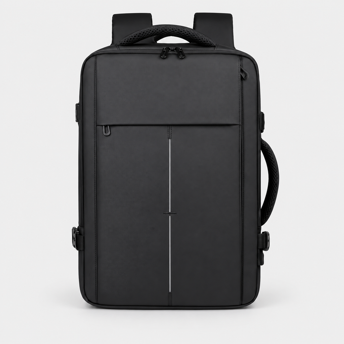 Rucsac de voiaj cu compresie prin vacuum, extensibil, de 40L, cu compartiment pentru laptop
