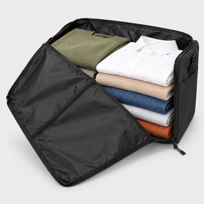 36L Convertible Travel Garment Bag with Shoulder Strap