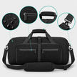 Rucsac de voiaj extensibil, aprobat pentru avion, cu pompă manuală