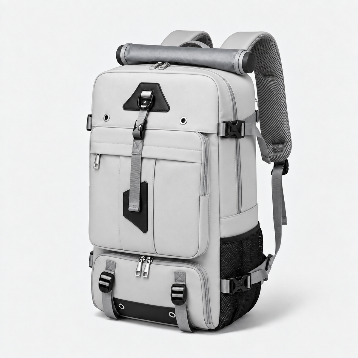 Rucsac de călătorie și geantă de voiaj multifuncțională de 55L cu compartiment pentru laptop de 17,3 inch