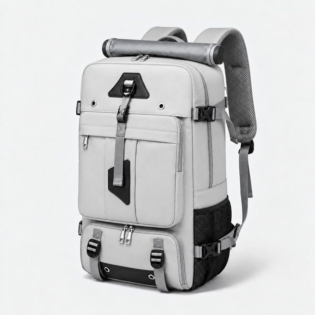 55L Multi-Functional Travel Backpack & Duffel with 17.3 Inch Laptop Compartment
